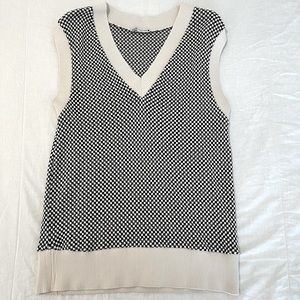 Zara sweater vest